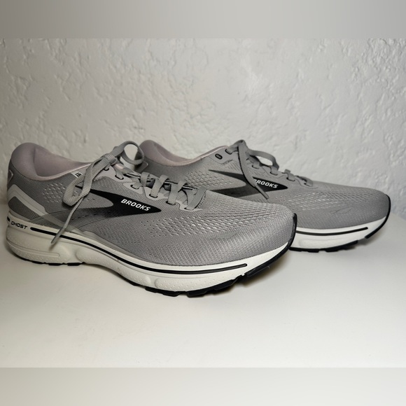 Brooks Other - Brooks Ghost 15 Alloy/Oyster/Black Running Sneaker